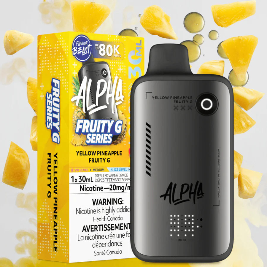 Flavour Beast Disposable Alpha 80K Fruity G Yellow Pineapple G