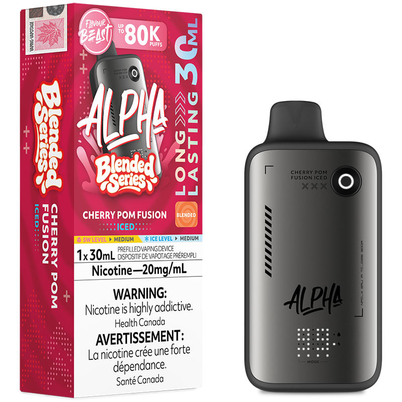 Flavour Beast Disposable Alpha 80K Blended Series Cherry Pom Fusion