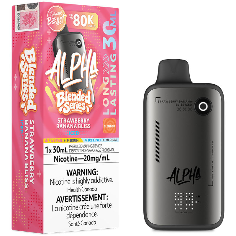 Flavour Beast Disposable Alpha 80K Blended Series Strawberry Banana Bliss