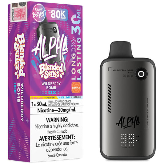 Flavour Beast Disposable Alpha 80K Blended Series Wild Berry Bomb