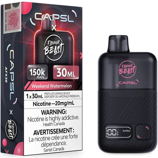 CAPSL AFX30 FB 150K Disposable Weekend Watermelon