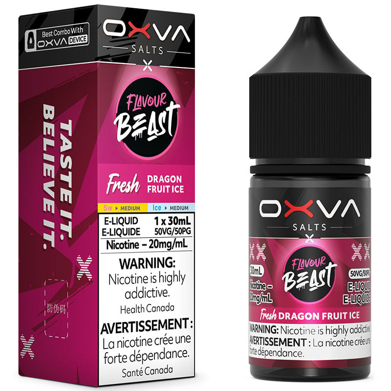 Flavour Beast Salts  OXVA Dragon Fruit Ice
