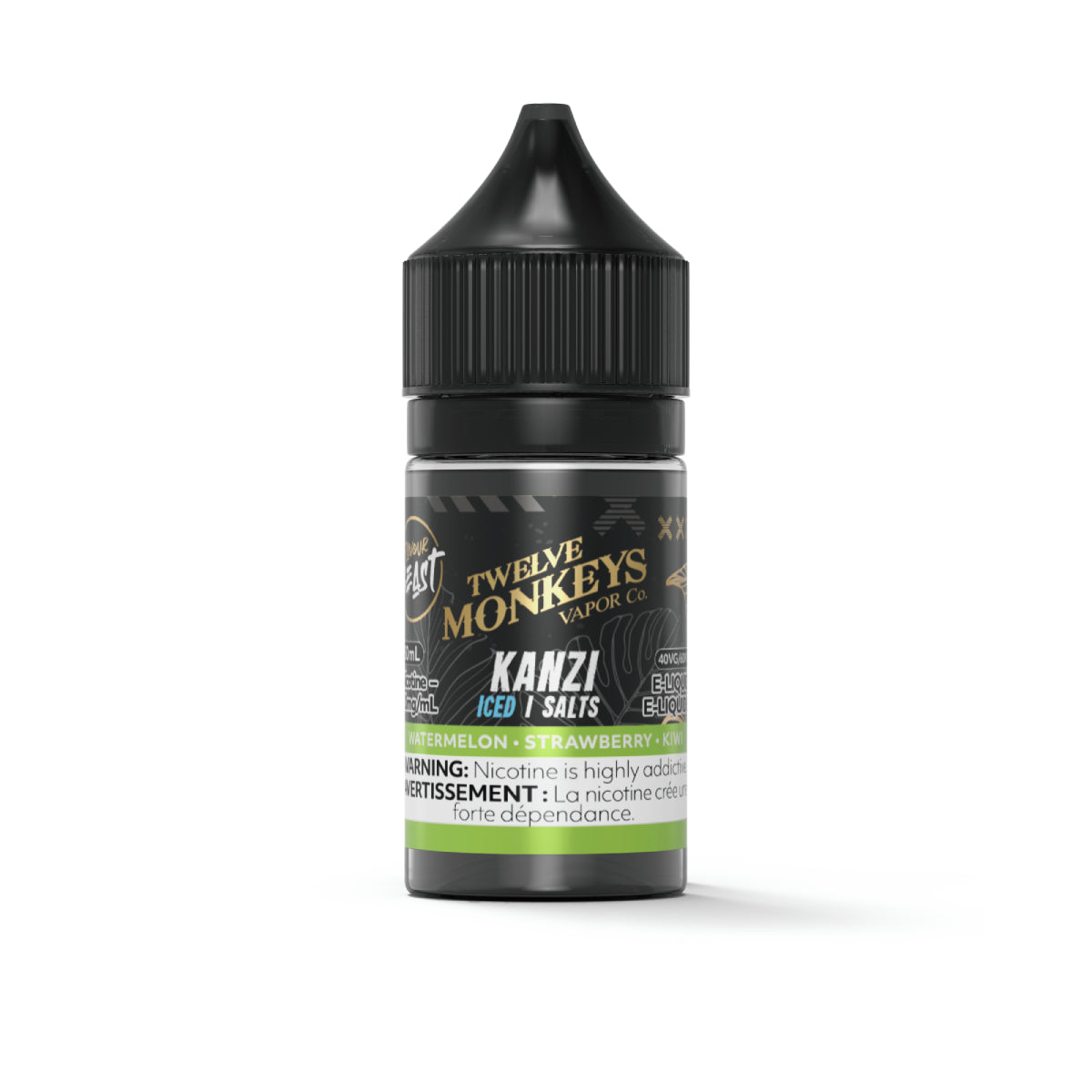 Flavour Beast x Twelve Monkeys Salts Kanzi Iced ONT