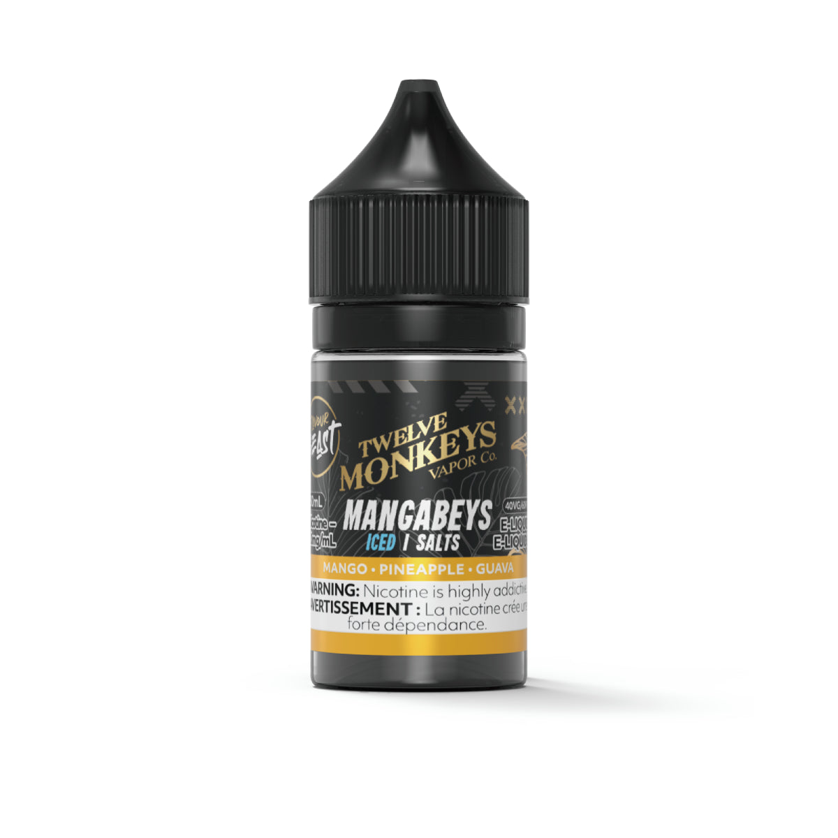Flavour Beast x Twelve Monkeys Salts Mangabeys Iced ONT