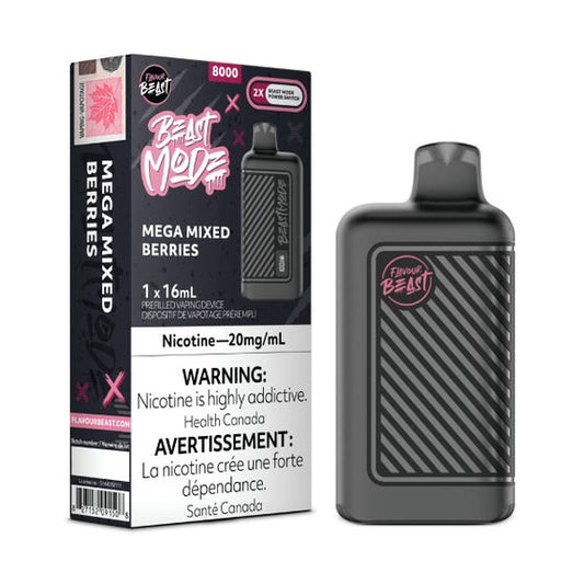 Flavour Beast Disposable Mode 8000 Mega Mixed Berries