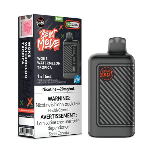 Flavour Beast Disposable Mode 8000 Woke Watermelon Tropica