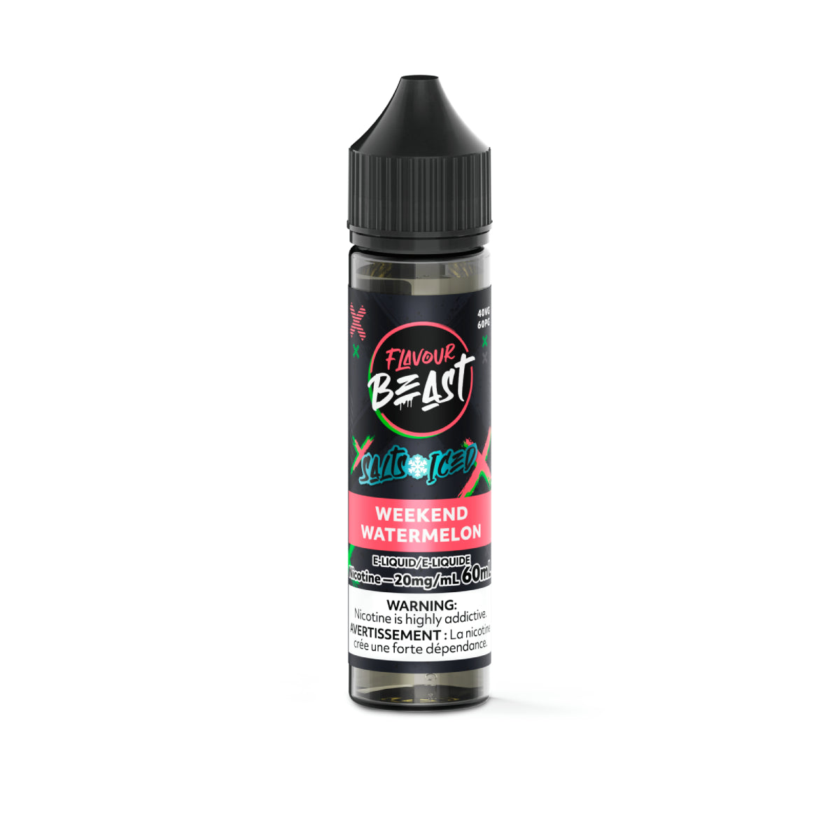 Flavour Beast Salts Weekend Watermelon ONT