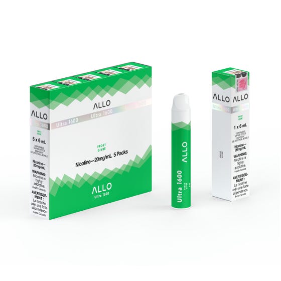 Allo Ultra Disposable 1600 Frost