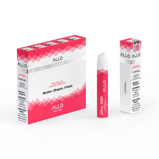 Allo Ultra Disposable 1600 Fuji Apple Ice ONT