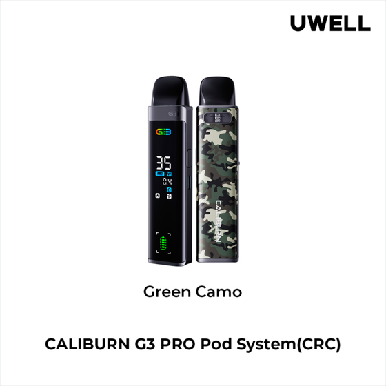 Caliburn G3 Pro Device Kit Green Camo