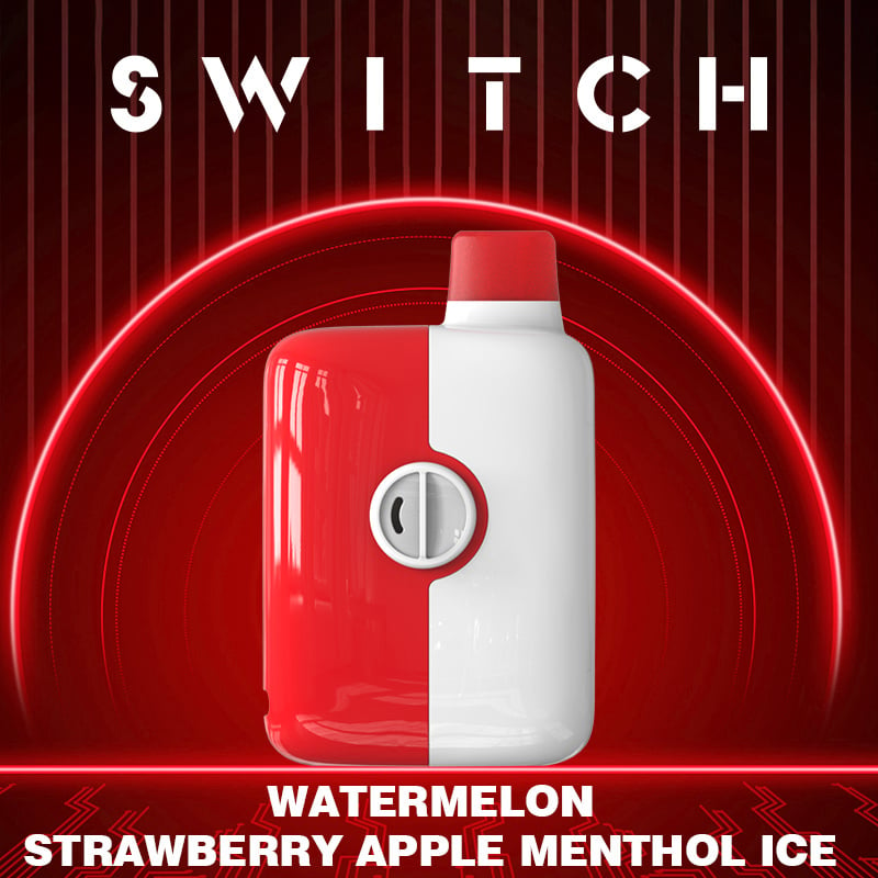 MR FOG Switch Disposable Watermelon Strawberry Apple Menthol Ice