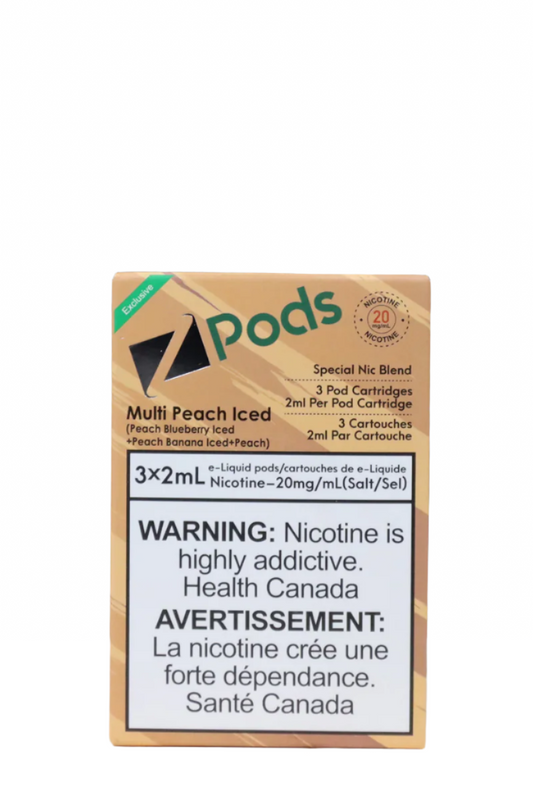 Z Lab Zpods Multi Peach Iced (3x2ml)