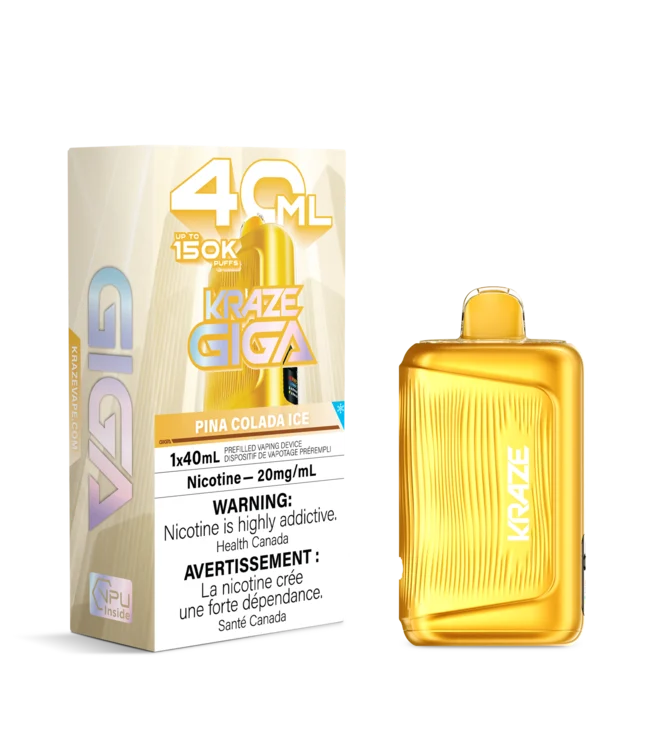 Kraze Giga 150K Disposable Pina Colada Ice