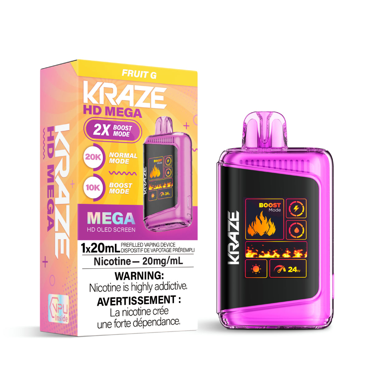 Kraze HD Mega Fruit G ONT