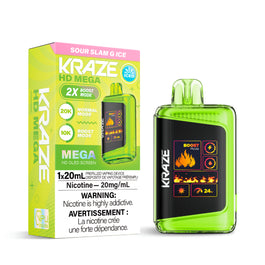 Kraze HD Mega Sour Slam G Ice ONT