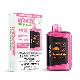 Kraze HD Mega Strawberry Kiwi Ice ONT