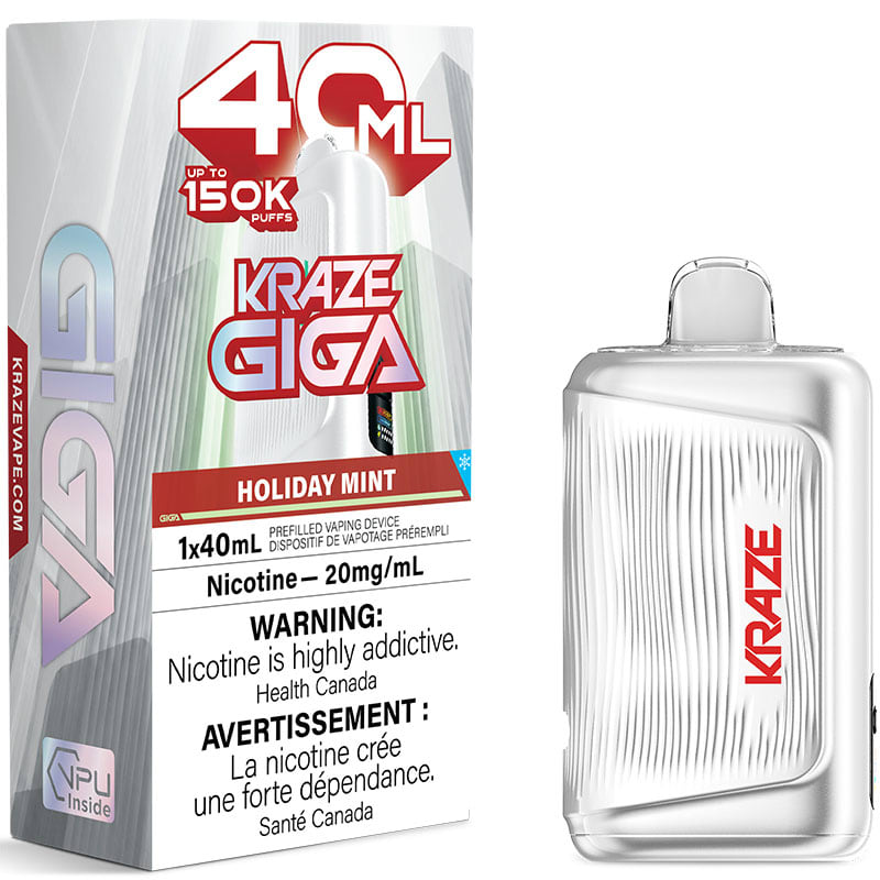 Kraze Giga 150K Disposable Holiday Mint