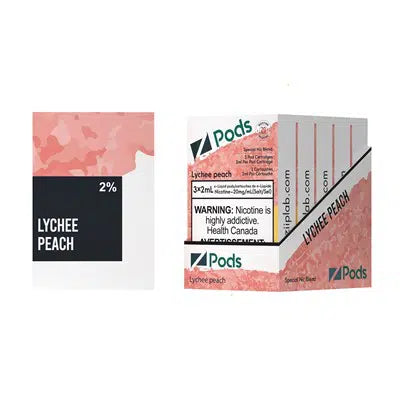 Z Lab Zpods Lychee Peach (3x2ml)