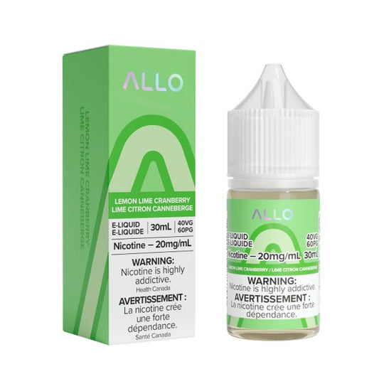 Allo Salts Lemon Lime Cranberry