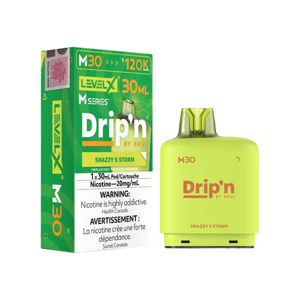 Level X Drip’n M Series Pod 30ml Snazzy S Storm