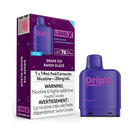 Drip’n Level X PODS Grape Ice