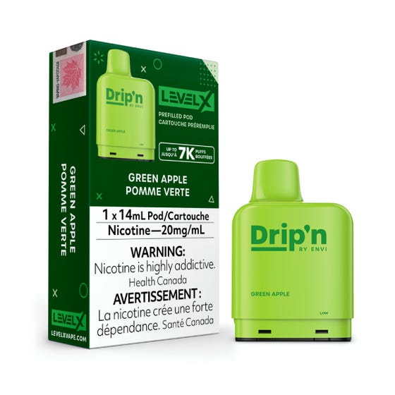 Drip’n Level X PODs Green Apple