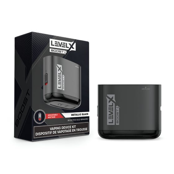 Flavour Beast Boost Level X Device Kit Metallic Black