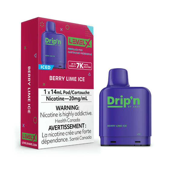 Drip’n Level X PODS Berry Lime Ice