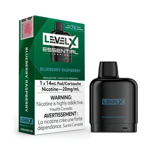 Level X Pods Essential Blueberry Raspberry