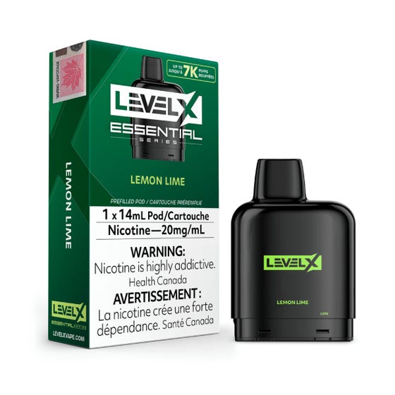 Level X Pods Essential Lemon Lime