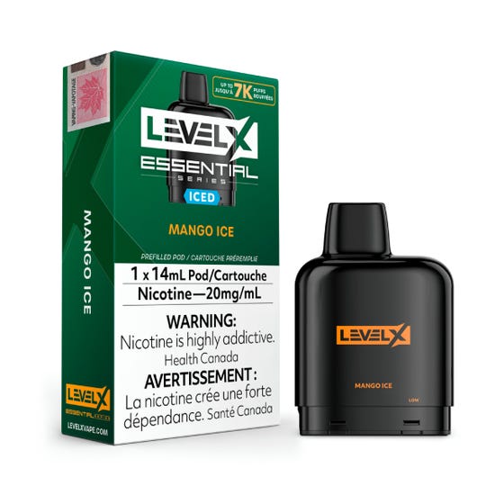 Level X Pods Essential Mango Ice