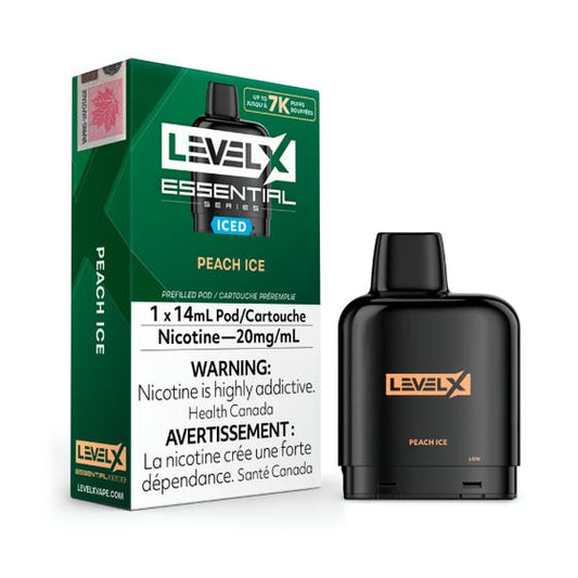 Level X Pods Essential Peach Ice