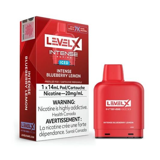 Level X Pods Intense Blueberry Lemon Iced