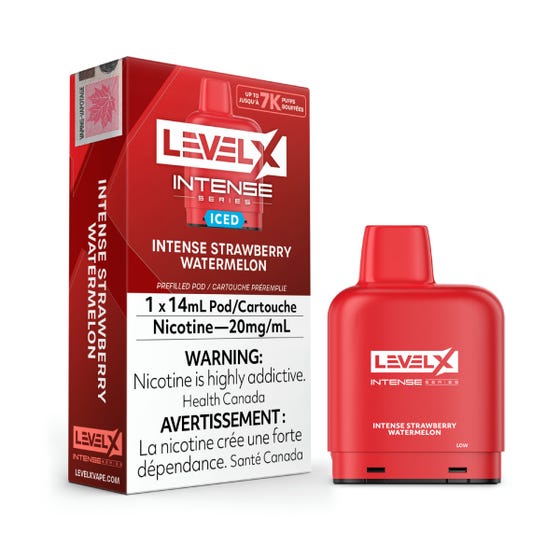 Level X Pods Intense Strawberry Watermelon Iced