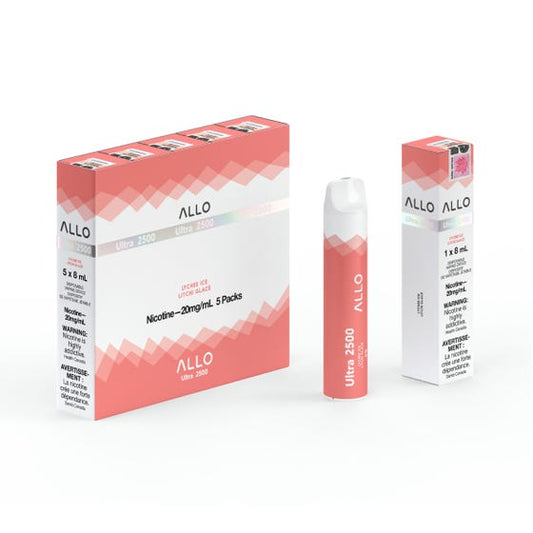 Allo Ultra Disposable 2500 Lychee Ice (20mg) ONT