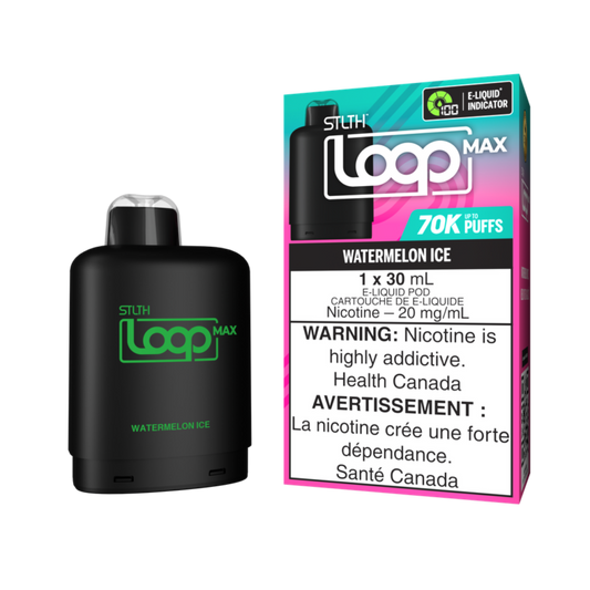 STLTH LOOP MAX 70K Pods Watermelon Ice ONT