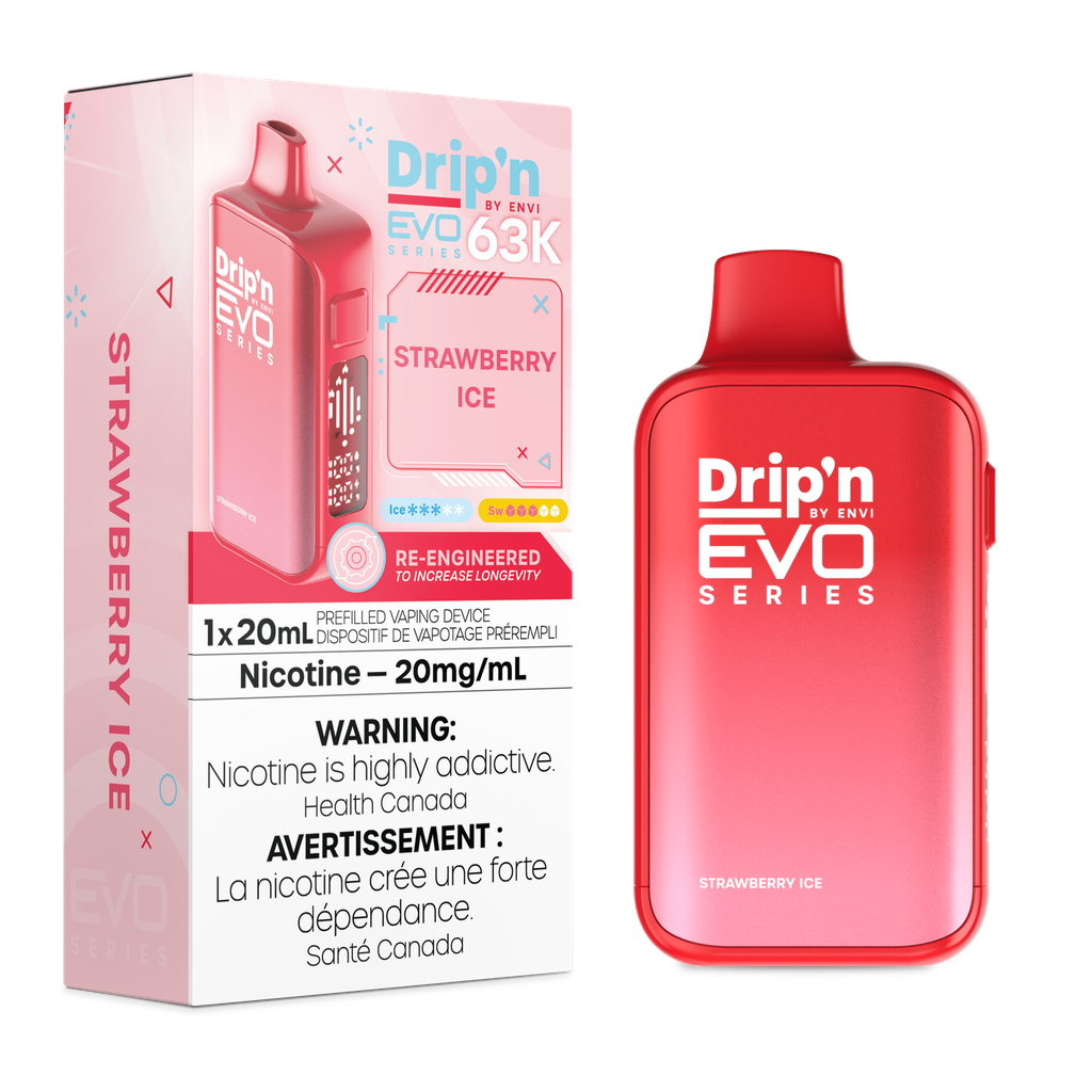 Drip’n By Envi Disposable EVO63K Strawberry Ice ONT