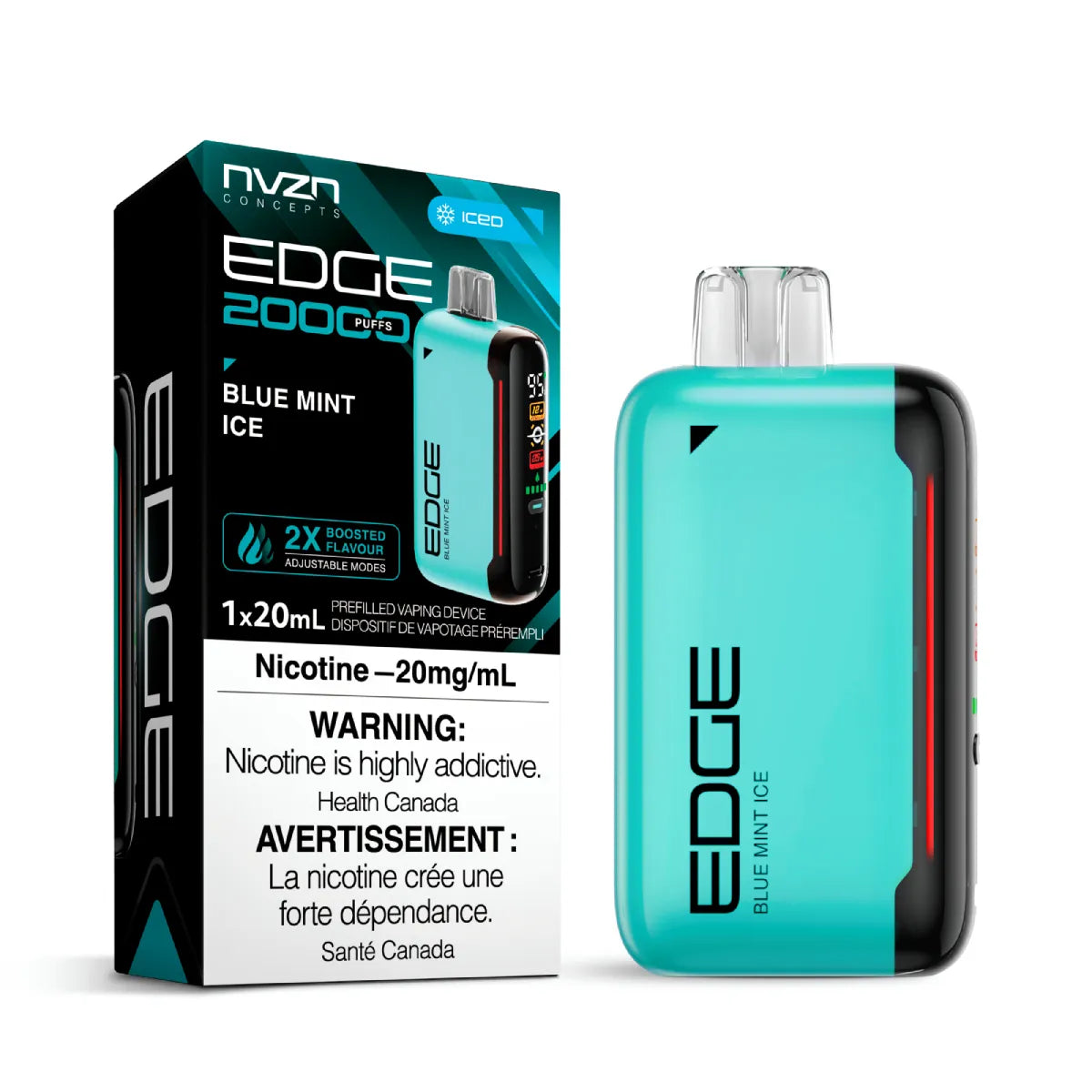 NVZN EDGE 20000 Disposable Blue Mint Ice