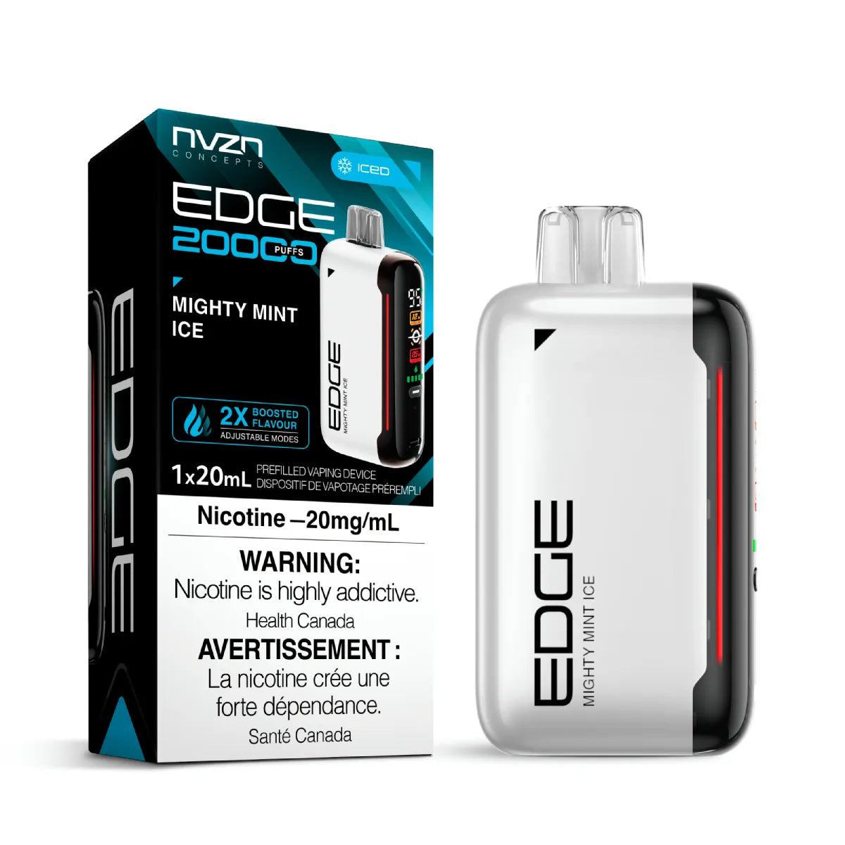 NVZN EDGE 20000 Disposable Mighty Mint Ice