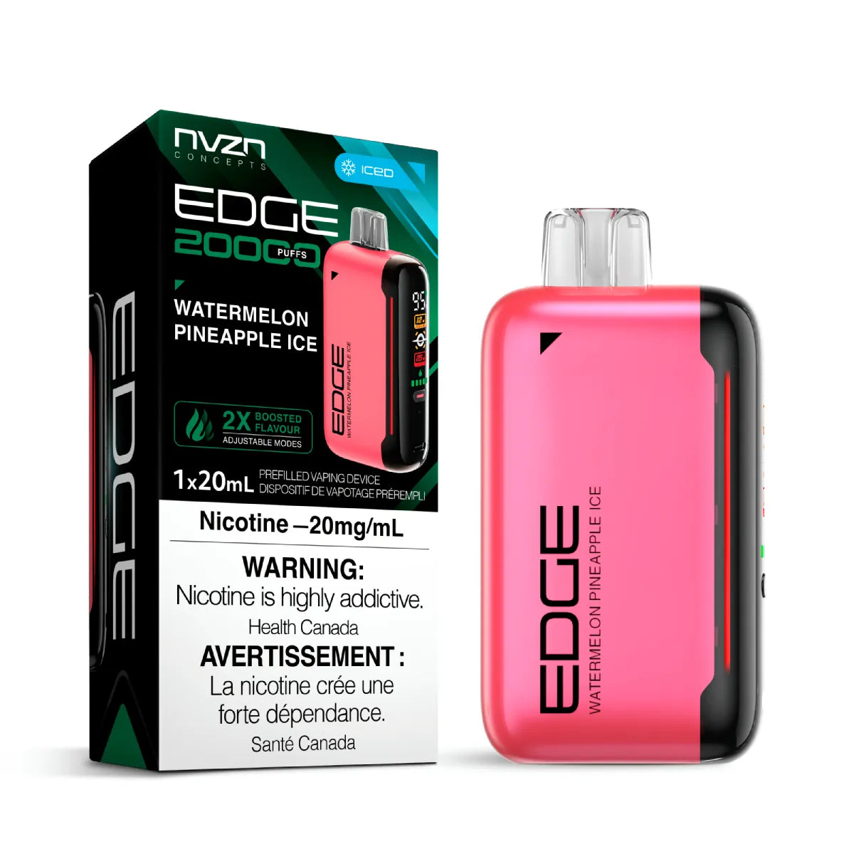 NVZN EDGE 20000 Disposable Watermelon Pineapple Ice