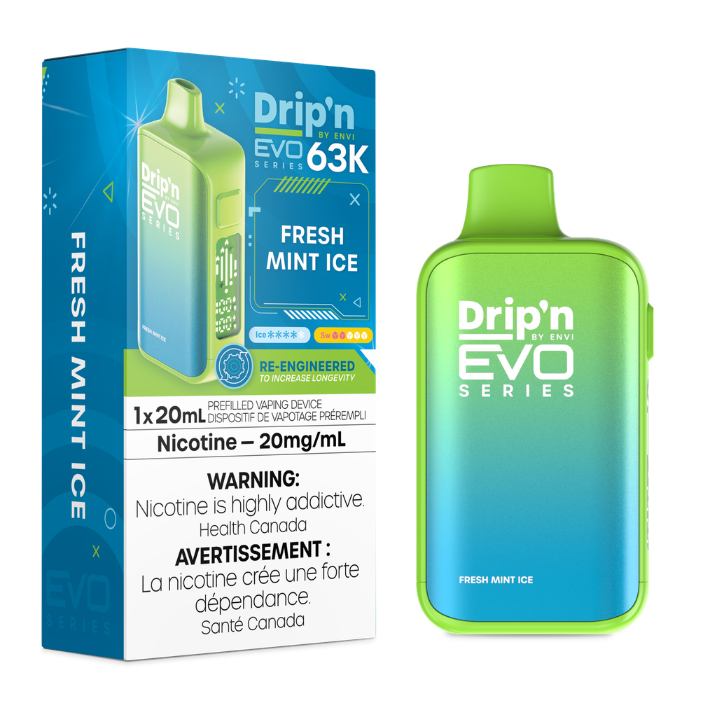 Drip’n By Envi Disposable EVO63K Fresh Mint Ice ONT
