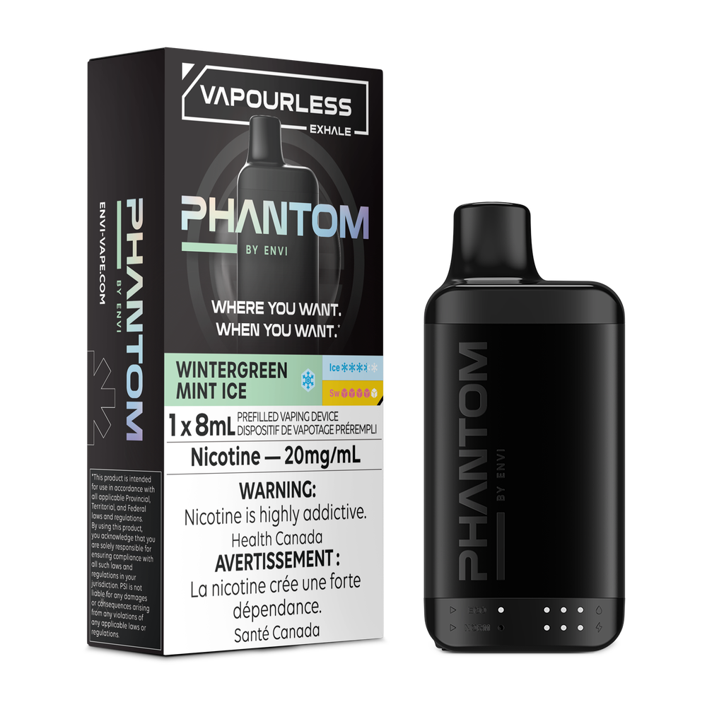 Phantom by Envi Disposable 14K Wintergreen Mint Ice