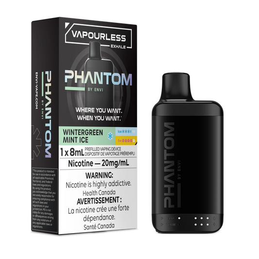 Phantom by Envi Disposable 14K Wintergreen Mint Ice