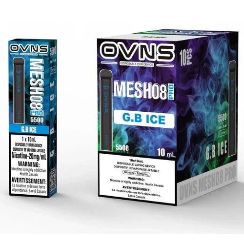 OVNS MESH08 PRO 5500 Disposable GB Ice