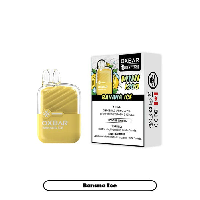 OXBAR MINI 1200 Disposable Banana Ice ONT