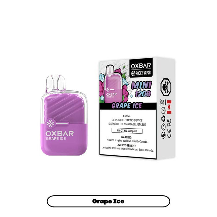 OXBAR MINI 1200 Disposable Grape Ice ONT