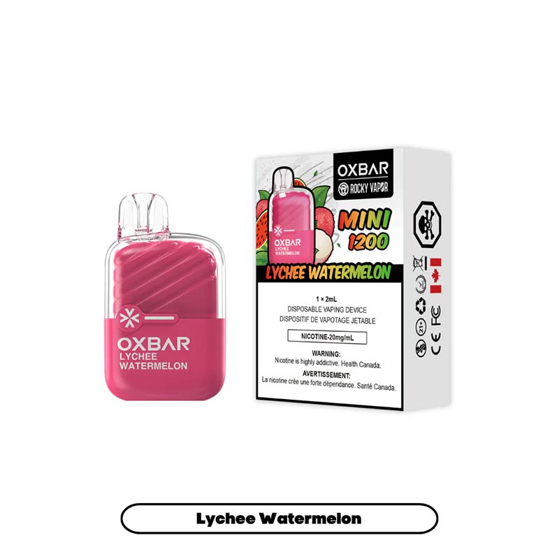 OXBAR MINI 1200 Disposable Lychee Watermelon ONT