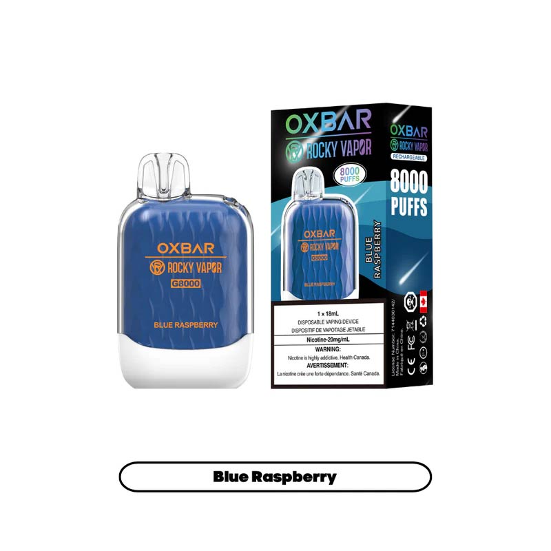 OXBAR G8000 Disposable Blue Raspberry ONT