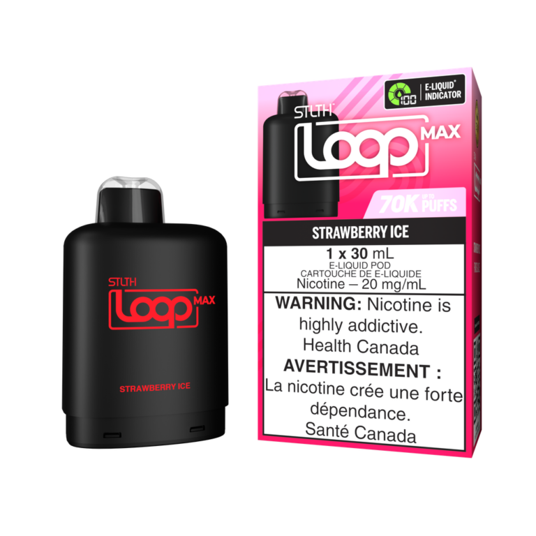 STLTH LOOP MAX 70K Pods Strawberry Ice ONT
