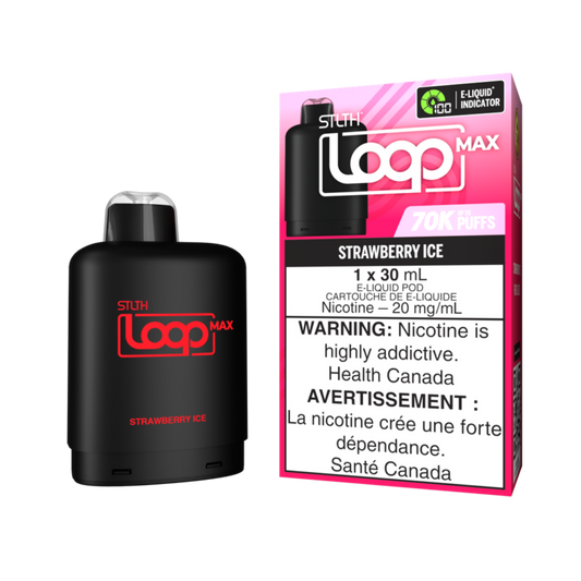 STLTH LOOP MAX 70K Pods Strawberry Ice ONT
